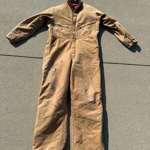 Carhartt Tan Work Coveralls